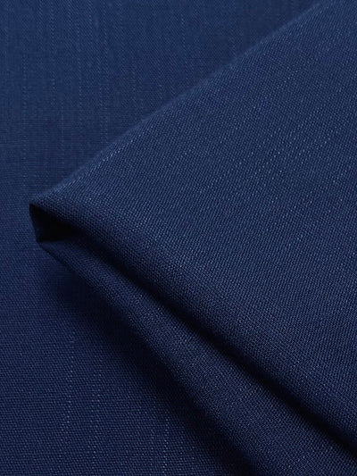 Linen Viscose Blend  - Navy - 147cm