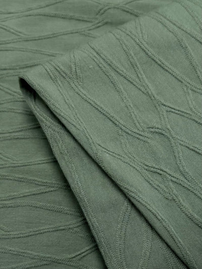 Textured Knit - Green Eyes - 152cm