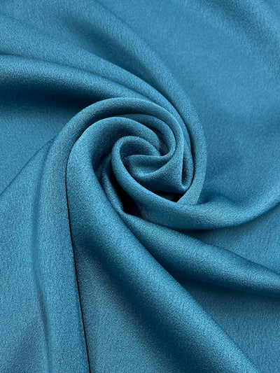 Satin Back Crepe - Teal - 138cm