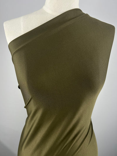 Plain Lycra - Khaki - 150cm