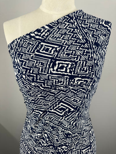 Printed Lycra - Vortex - 150cm