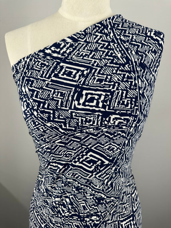 Printed Lycra - Vortex - 150cm