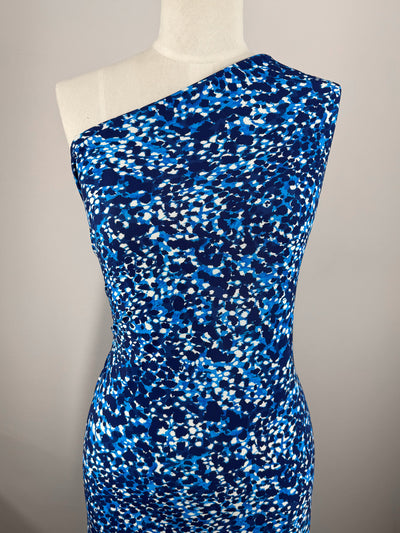 Printed Lycra - Pebble Motion - 148cm