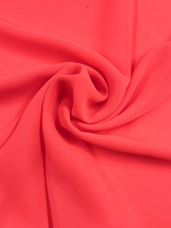 Hi-Multi Chiffon - Fluoro Pink - 150cm