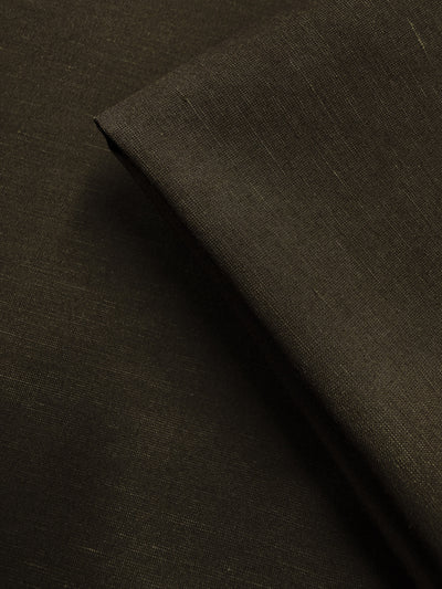 Stretch Linen Bengaline - Khaki Stone - 142cm