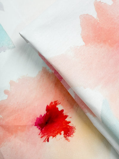 Printed Cotton - Watercolour Bloom - 150cm